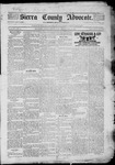 Sierra County Advocate, 08-30-1895 by J.E. Curren