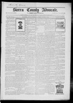 Sierra County Advocate, 08-26-1898 by J.E. Curren