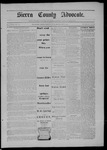 Sierra County Advocate, 05-04-1900 by J.E. Curren