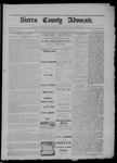 Sierra County Advocate, 06-15-1900 by J.E. Curren