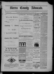 Sierra County Advocate, 11-02-1900 by J.E. Curren