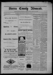 Sierra County Advocate, 03-29-1901 by J.E. Curren