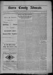 Sierra County Advocate, 04-12-1901 by J.E. Curren