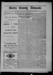 Sierra County Advocate, 04-19-1901 by J.E. Curren