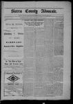 Sierra County Advocate, 04-26-1901 by J.E. Curren