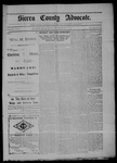 Sierra County Advocate, 05-31-1901 by J.E. Curren