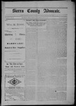 Sierra County Advocate, 06-14-1901 by J.E. Curren