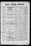 Sierra County Advocate, 1889-07-05 by J.E. Curren