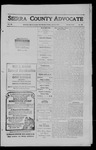 Sierra County Advocate, 1911-06-09 by J.E. Curren