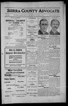 Sierra County Advocate, 1912-10-11 by J.E. Curren