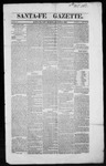 Santa Fe Gazette, 08-17-1861