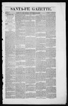 Santa Fe Gazette, 11-29-1862 by Hezekiah S. Johnson