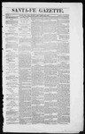Santa Fe Gazette, 12-20-1862