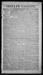 Santa Fe Gazette, 04-18-1863