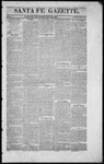 Santa Fe Gazette, 07-18-1863