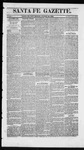 Santa Fe Gazette, 08-29-1863