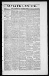 Santa Fe Gazette, 11-07-1863