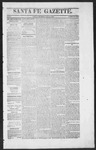 Santa Fe Gazette, 01-09-1864
