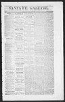 Santa Fe Gazette, 05-21-1864 by Hezekiah S. Johnson
