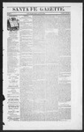 Santa Fe Gazette, 08-20-1864