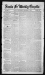 Santa Fe Weekly Gazette, 12-18-1852 by William E. Jones
