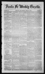 Santa Fe Weekly Gazette, 04-22-1854 by William E. Jones