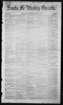 Santa Fe Weekly Gazette, 07-08-1854 by William E. Jones