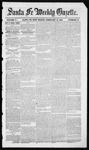 Santa Fe Weekly Gazette, 02-16-1856 by William E. Jones