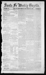 Santa Fe Weekly Gazette, 09-12-1857 by William E. Jones