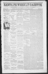 Santa Fe Weekly Gazette, 01-28-1865 by William E. Jones