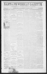 Santa Fe Weekly Gazette, 03-04-1865 by William E. Jones