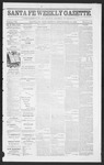 Santa Fe Weekly Gazette, 09-30-1865 by William E. Jones