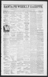 Santa Fe Weekly Gazette, 12-02-1865 by William E. Jones