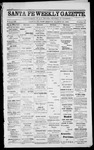 Santa Fe Weekly Gazette, 03-28-1868 by William E. Jones
