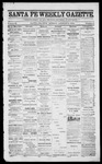 Santa Fe Weekly Gazette, 08-08-1868 by William E. Jones