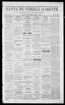 Santa Fe Weekly Gazette, 10-03-1868 by William E. Jones