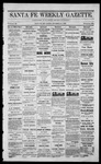 Santa Fe Weekly Gazette, 11-21-1868 by William E. Jones