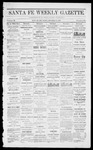 Santa Fe Weekly Gazette, 12-26-1868 by William E. Jones