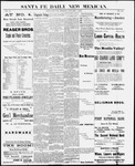 Santa Fe Daily New Mexican, 01-07-1889 by New Mexican Printing Company