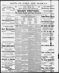 Santa Fe Daily New Mexican, 01-10-1889 by New Mexican Printing Company