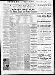 Santa Fe Daily New Mexican, 01-28-1889 by New Mexican Printing Company