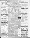 Santa Fe Daily New Mexican, 02-08-1889 by New Mexican Printing Company