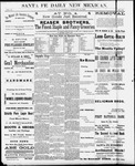 Santa Fe Daily New Mexican, 02-19-1889 by New Mexican Printing Company