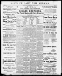 Santa Fe Daily New Mexican, 03-08-1889 by New Mexican Printing Company