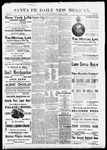 Santa Fe Daily New Mexican, 04-06-1889 by New Mexican Printing Company