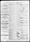 Santa Fe Daily New Mexican, 05-15-1889 by New Mexican Printing Company