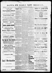 Santa Fe Daily New Mexican, 07-08-1889 by New Mexican Printing Company