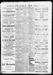 Santa Fe Daily New Mexican, 07-31-1889 by New Mexican Printing Company