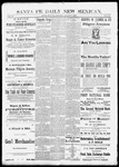 Santa Fe Daily New Mexican, 08-06-1889 by New Mexican Printing Company