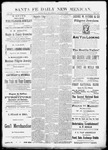 Santa Fe Daily New Mexican, 08-09-1889 by New Mexican Printing Company